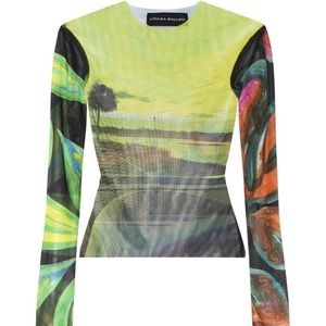 Louisa Ballou Equinox Supernova Long-Sleeve Top